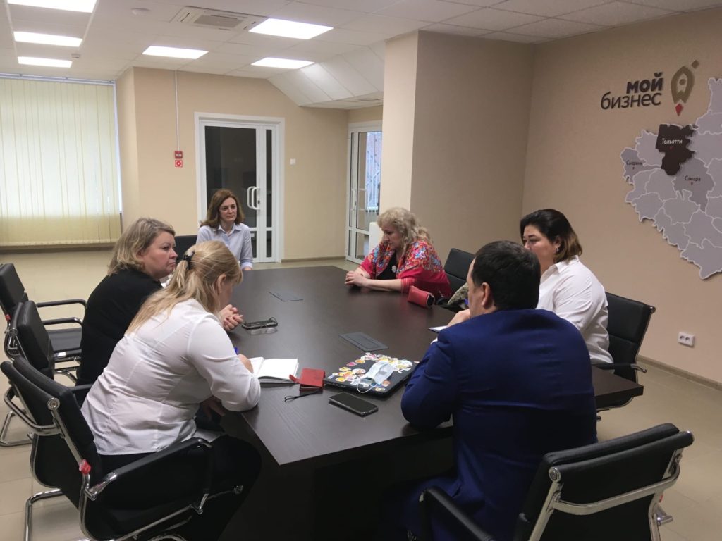 Состоялась встреча резидентов с сертифицированным тренером по управлению проектами
