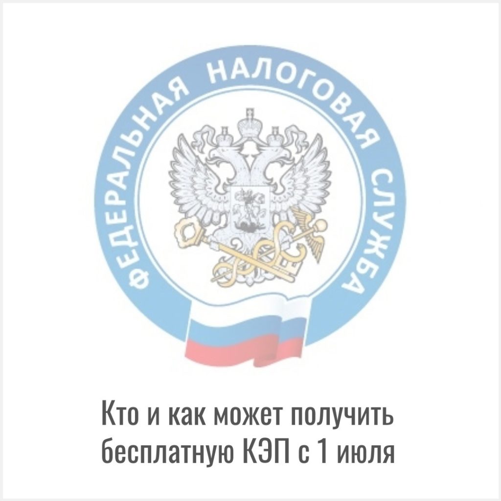 ФНС разъяснила, кто и как может получить бесплатную квалифицированную электронную подпись с 1 июля