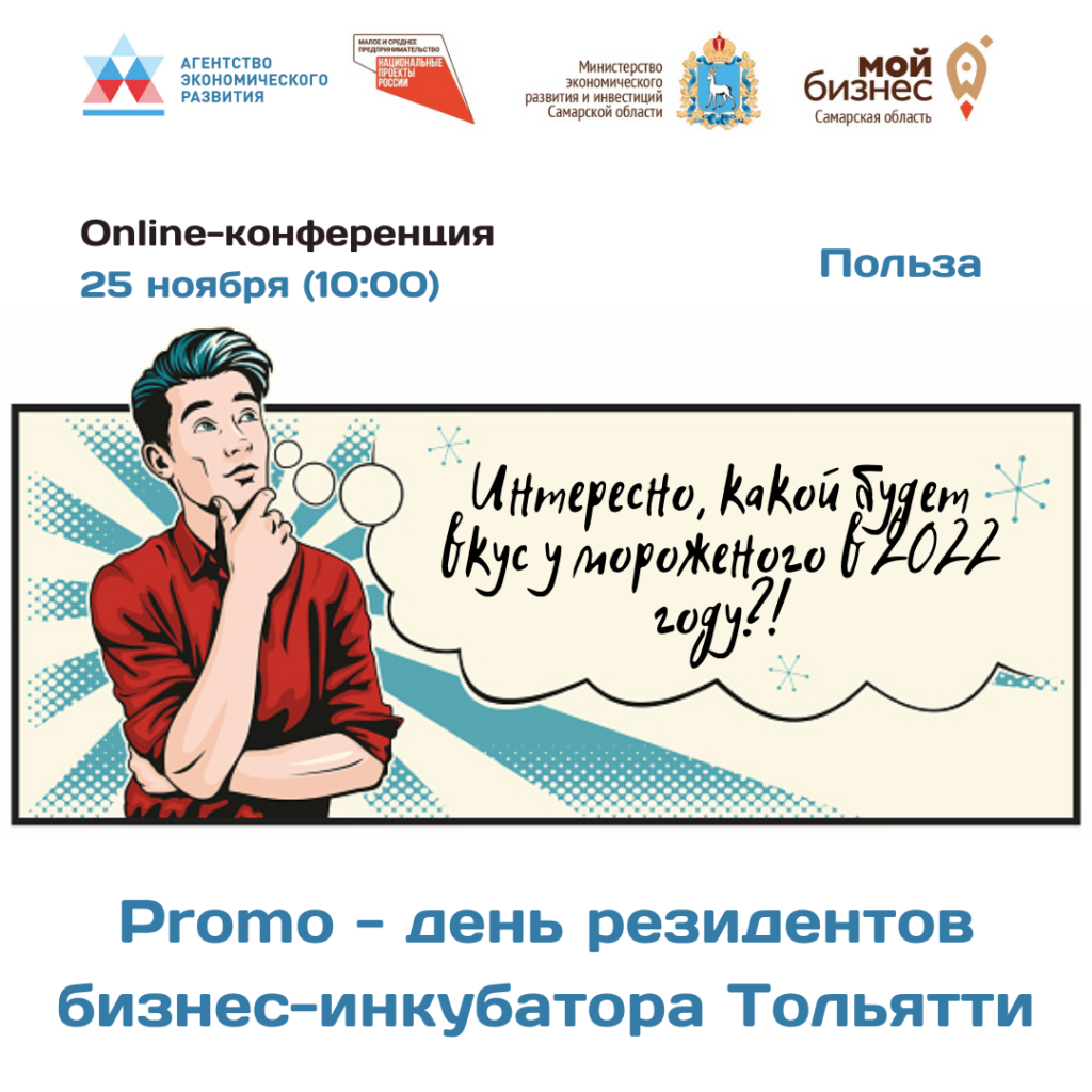 Online – конференция с участием резидентов бизнес – инкубатора Тольятти
