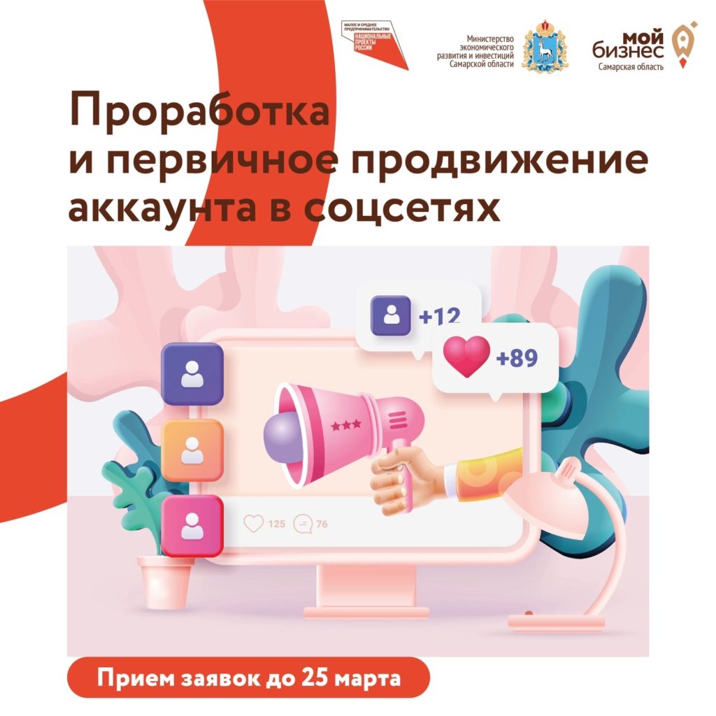 Комплексная услуга «Оформление и стартовое продвижение в соцсетях»