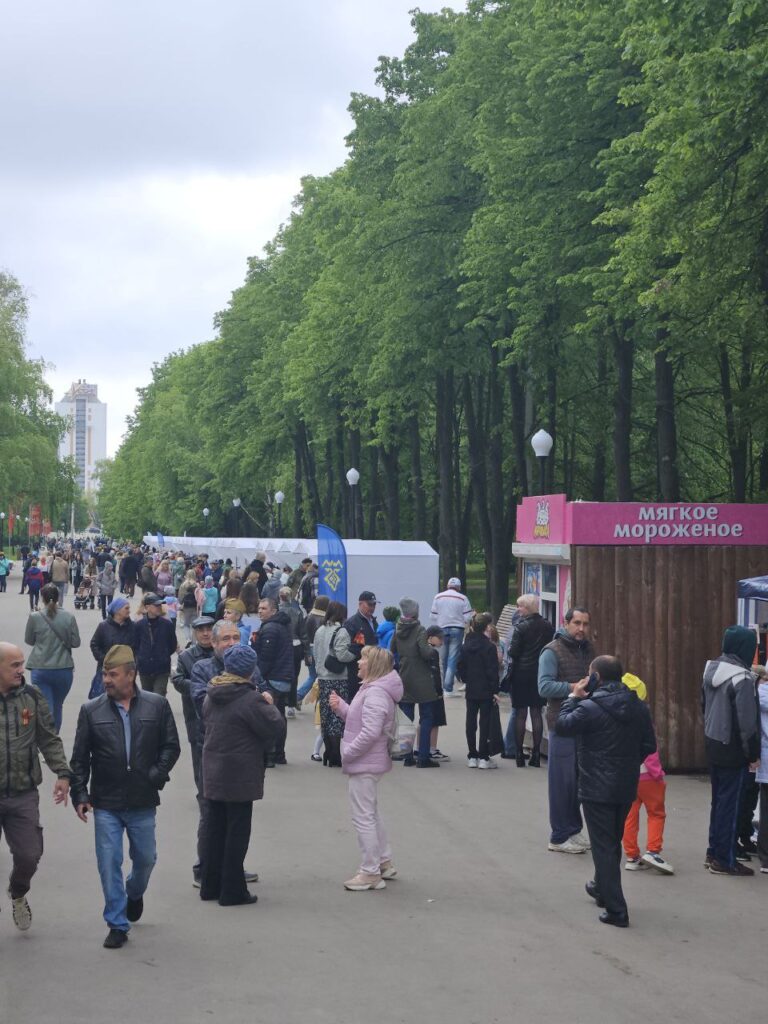 Выставка самозанятых в Парке Победы