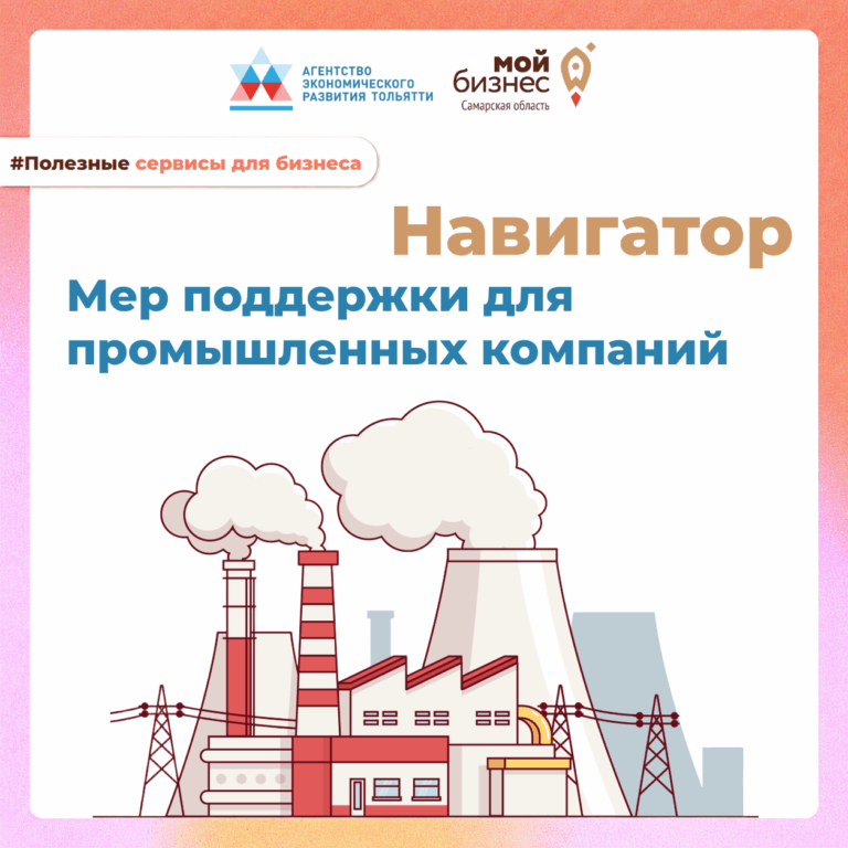 Где найти все меры государственной поддержки для промышленных предприятий?